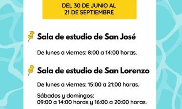 Horarios verano 2025