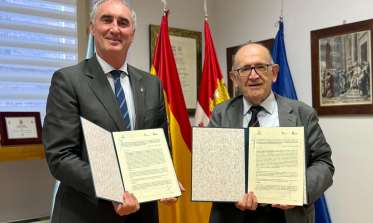 El Ayuntamiento y Somacyl firman el convenio para construir 16 viviendas protegidas para jóvenes en San Lorenzo