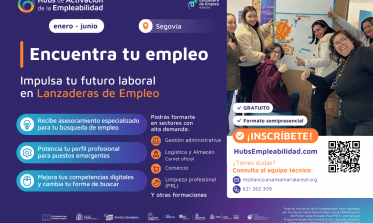 Cartel Segovia Lanzadera Nómada