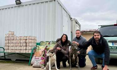 El Ayuntamiento entrega 300 kilos de alimento a la Asociación para la Defensa de los Animales de Segovia