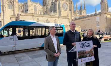 El Ayuntamiento de Segovia cede un microbús al Ayuntamiento de Burgos