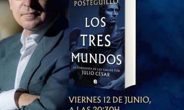 Santiago Posteguillo presenta su última novela sobre Julio César
