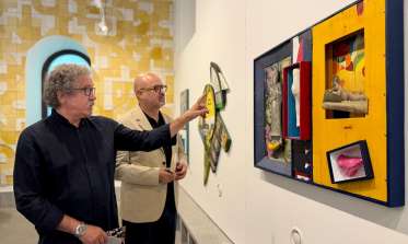 La Casa de la Lectura acoge la exposición “Regreso a un mundo feliz”