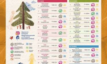 Calendario Segovia Educa en Verde otoño