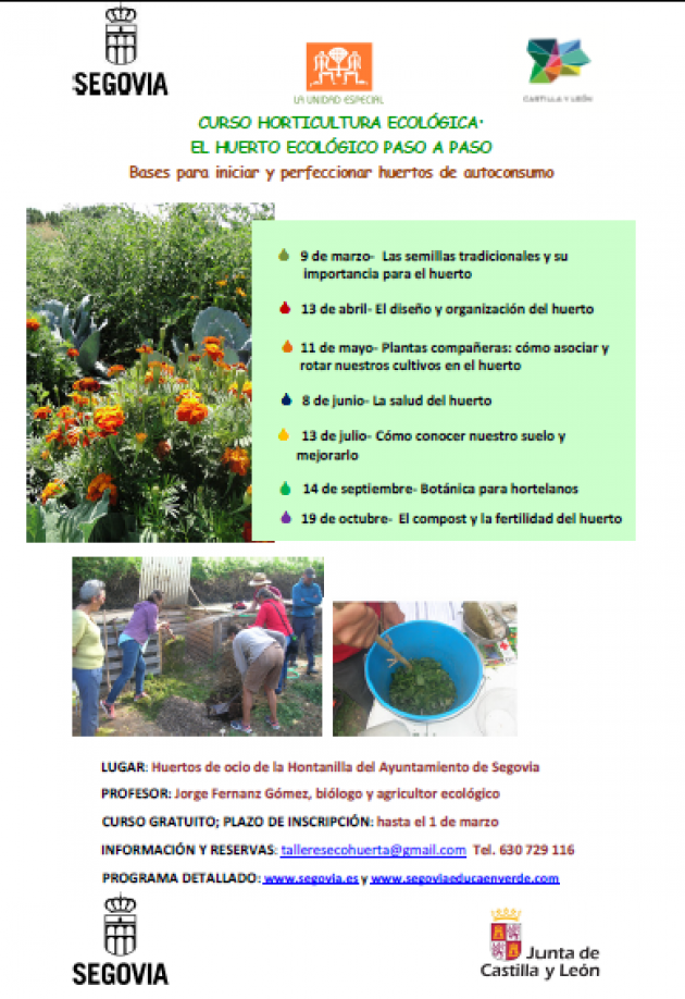 Curso de horticultura ecológica