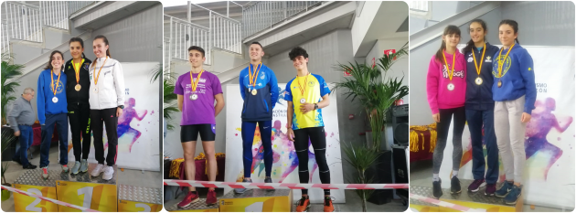 Varios medallistas