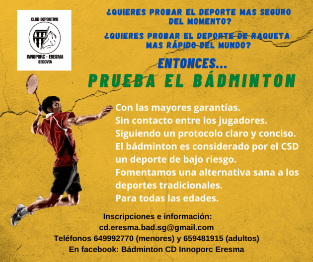 Quieres probar el deporte mas seguro del momento_