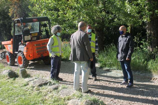Reparación de los caminos del río Eresma