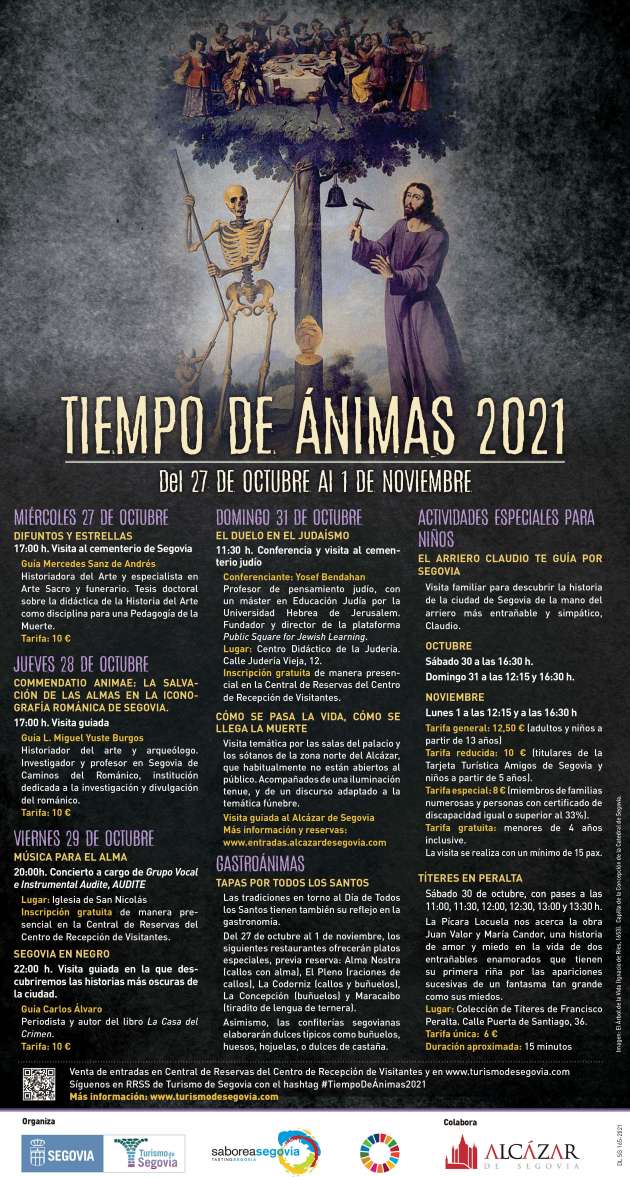 Cartel tiempo de ánimas
