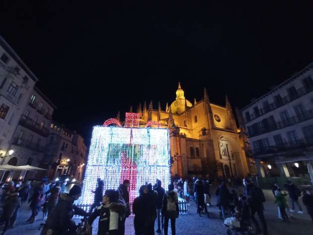 Encendido alumbrado navideño 