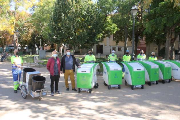 carros eléctricos limpieza viaria