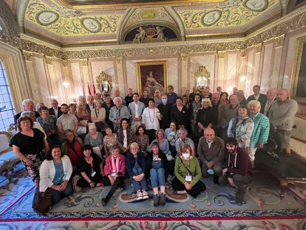Recepción participantes 6 Congreso Internacional de Vencejos
