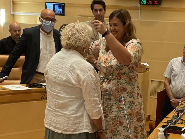 María Antonia Sanz toma posesión como concejala del Ayuntamiento de Segovia