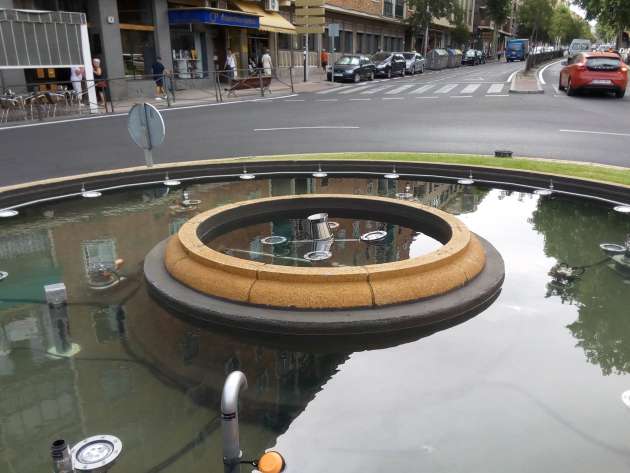 Fuente Santo Tomás apagada