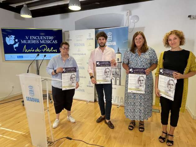 Presentación Encuentro Mujeres Músicas María de Pablos