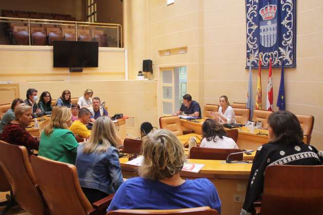 Reunión Consejo Igualdad en salón de plenos