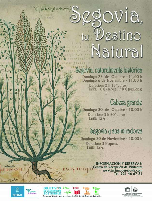 Cartel Segovia, tu Destino Natural