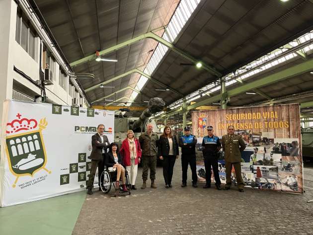Visita a la Base Mixta en la Jornada de Seguridad Vial