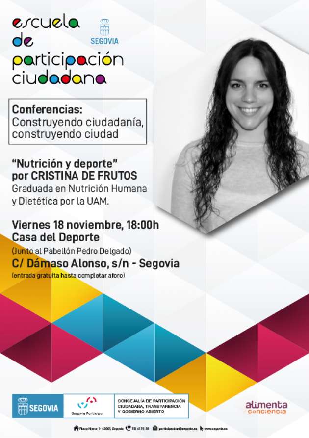Cartel Cristina de Frutos