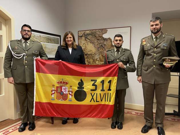 Entrega bandera Academia de Artillería