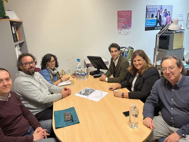 Reunión con la asociación de vecinos de San Lorenzo