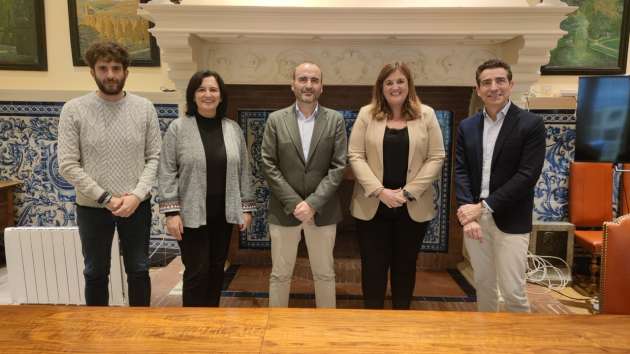 Reunión alcaldesa con Fundación Orange