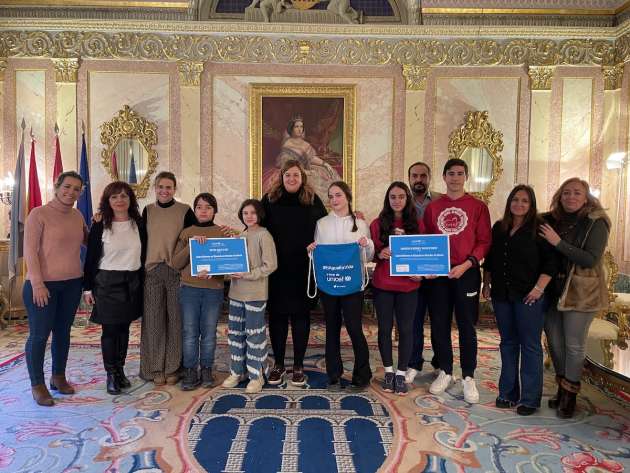 Recepción a centros escolares segovianos reconocidos por UNICEF