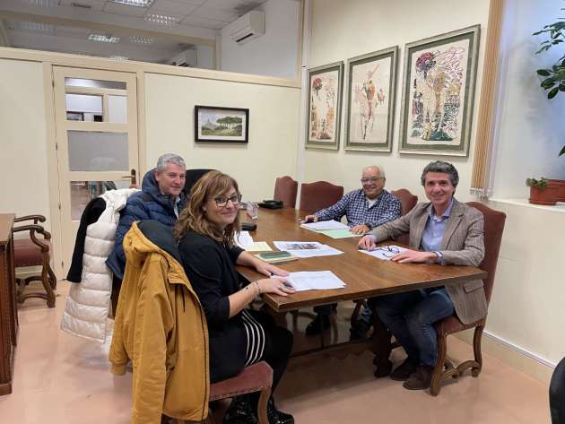 Reunión con la Federación Provincial de Asociaciones de Vecinos de Segovia