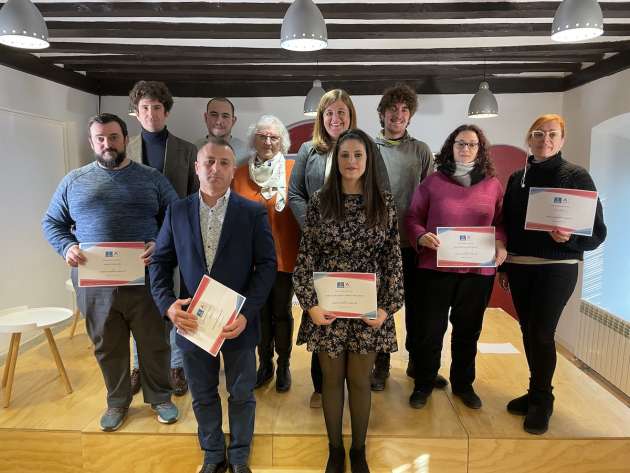 Entrega subvenciones Segovia Emprende y Segoviactiva tu negocio 2023