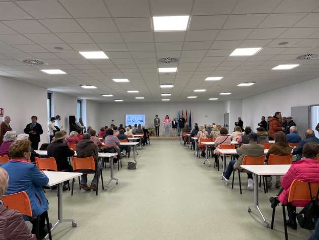 Inauguración Centro Cívico Nueva Segovia interior