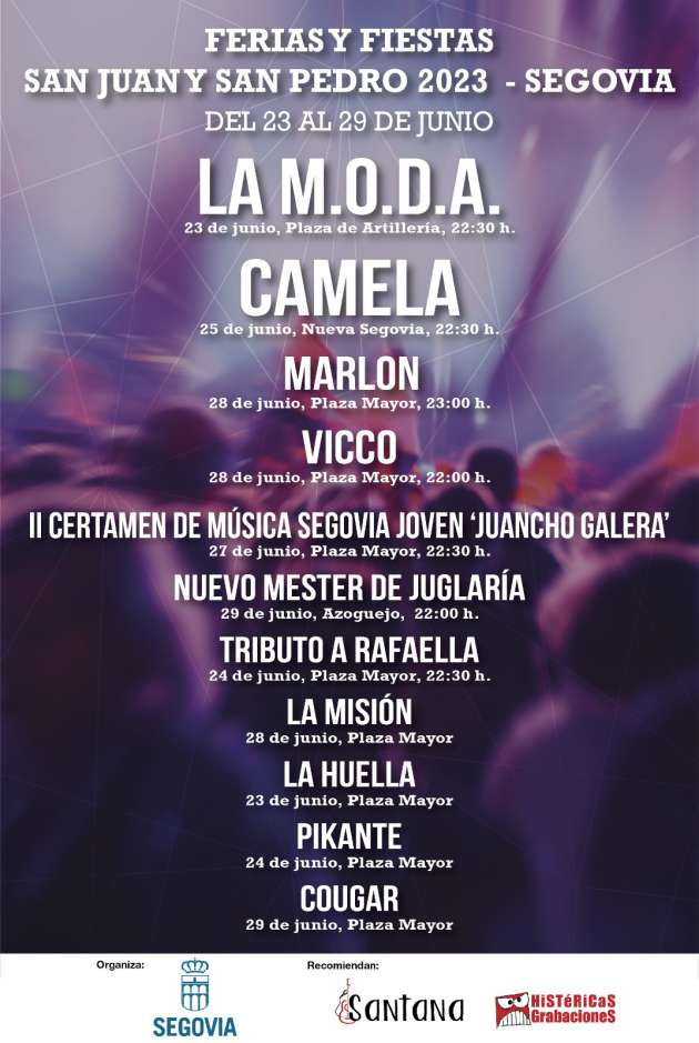 Cartel Ferias y Fiestas de San Juan y San Pedro 2023