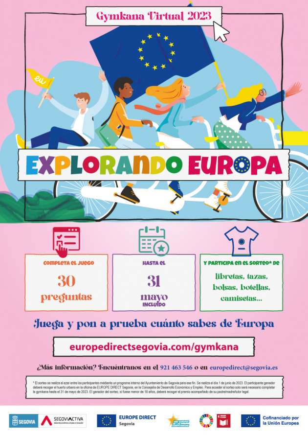 Cartel Explorando Europa 2023