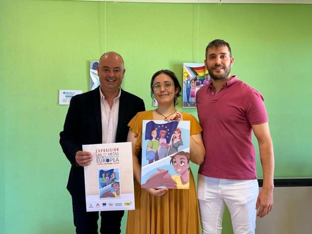 Presentación de la exposición 11 metas de la juventud europea