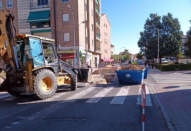Avería calle Tercios