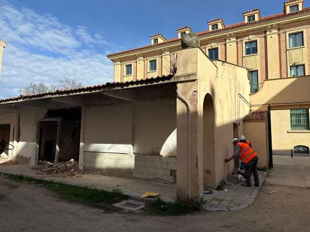Inicio de las obras del Mercado de los Huertos