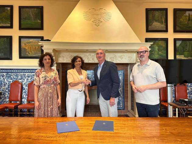La Fundación Don Juan de Borbón y CaixaBank firman un convenio de colaboración para  apoyar los talleres del 49 MUSEG
