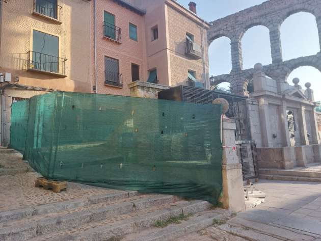 Comienzan las obras de renovación de las conducciones en Santa Columba