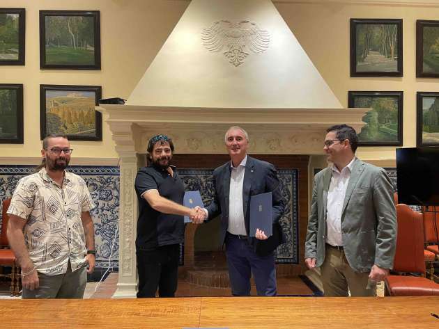 Firma del Convenio de colaboración con la Asociación Profesional de Radio Taxi de Segovia