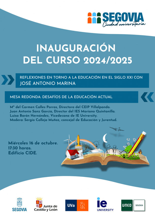 Cartel charla José Antonio Marina