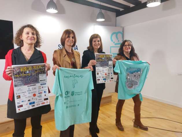 Presentación de la Marcha de Mujeres emociones 