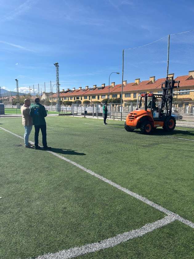 Inicio obras campo Fútbol 7 Nueva Segovia