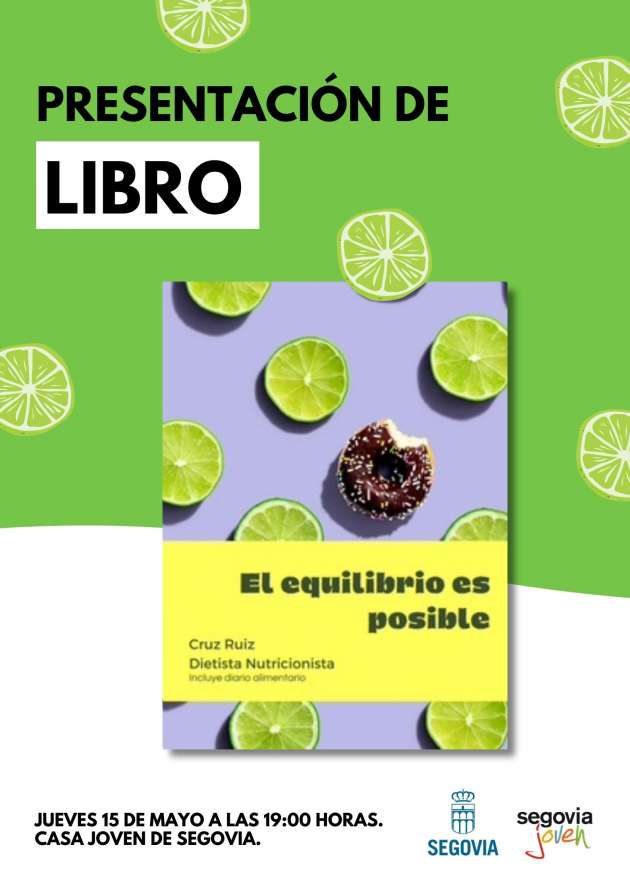 presentación del libro “El equilibrio es posible” de la dietista-nutricionista Cruz Ruiz