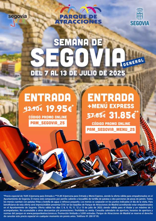 Cartel Parque de Atracciones