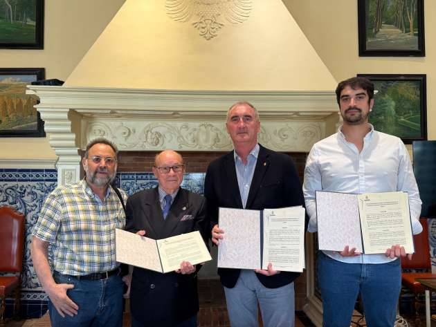 Firma convenio Aso Cristo del Mercado