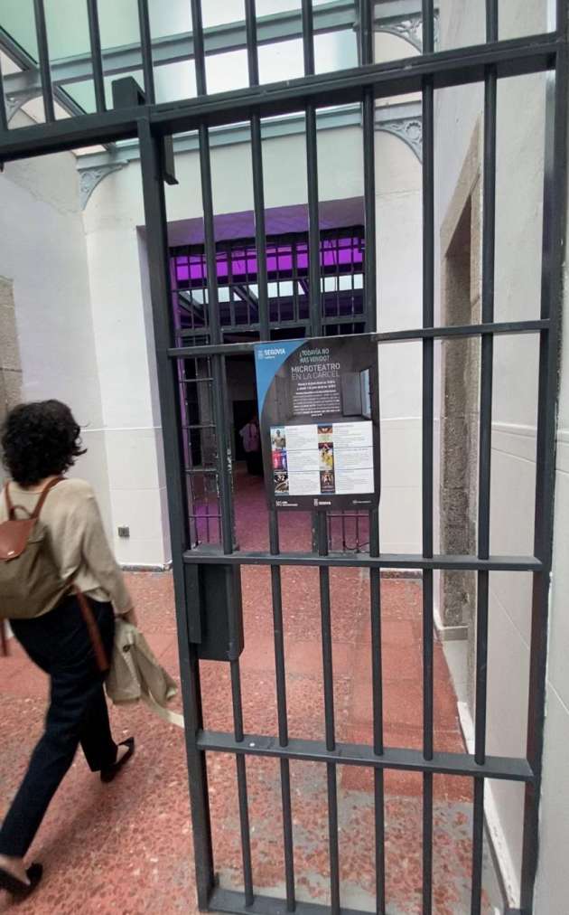 Micro teatro en la carcel