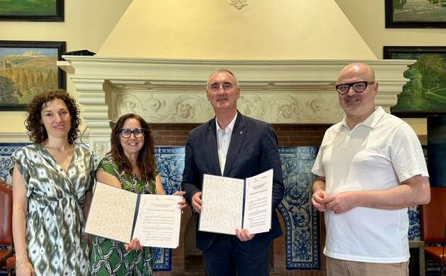 Firma convenios de colaboración entre la Fundación Don Juan de Borbón y varias empresas y entidades