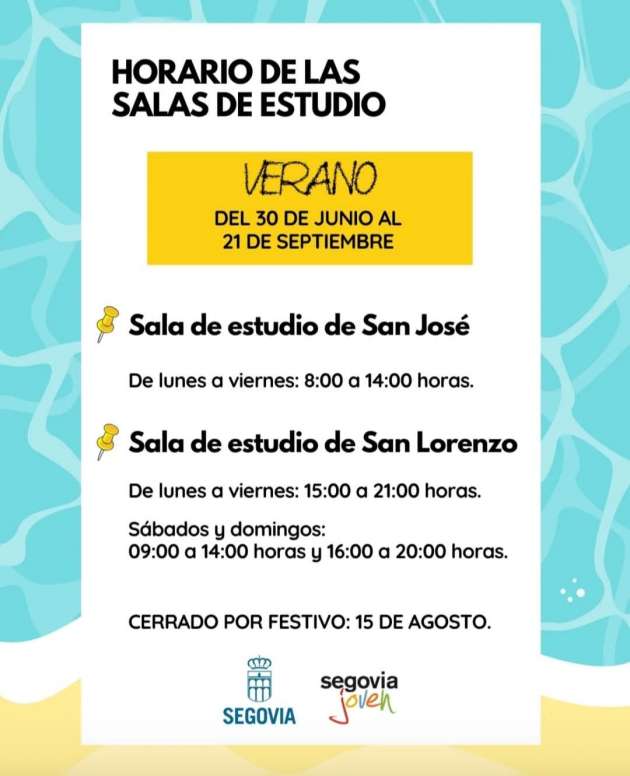 Horarios verano 2025