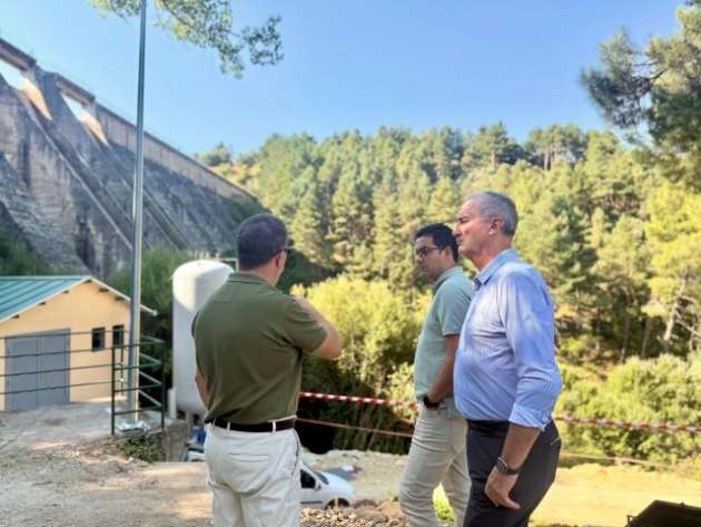 Visita al embalse de Puente Alta