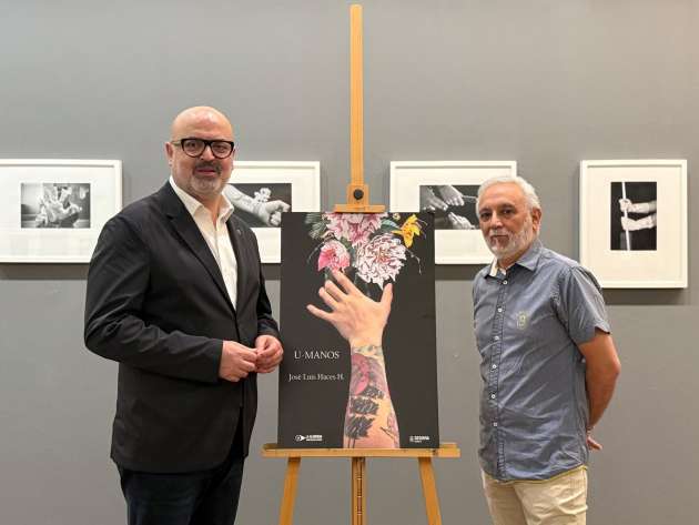 La Alhóndiga acoge el proyecto “U-MANOS”, del fotógrafo José Luis Haces