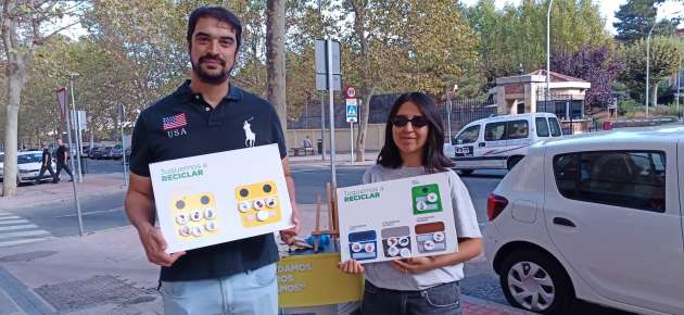 Finalizan con éxito los puntos informativos sobre el uso del contenedor amarillo